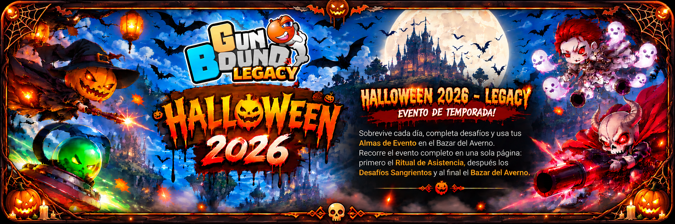 GunBound Legacy - Evento de Halloween 2026